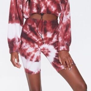 FOREVER21 ♥️ Ribbed Tie Dye Bike Shorts